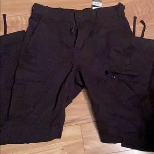 No boundaries tapered leg black pants